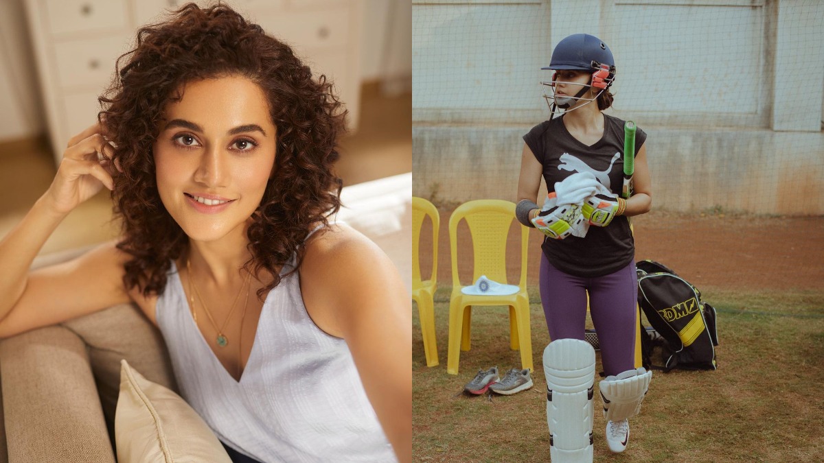 Taapsee Pannu starts shooting for Mithali Raj biopic 'Shabaash Mithu'