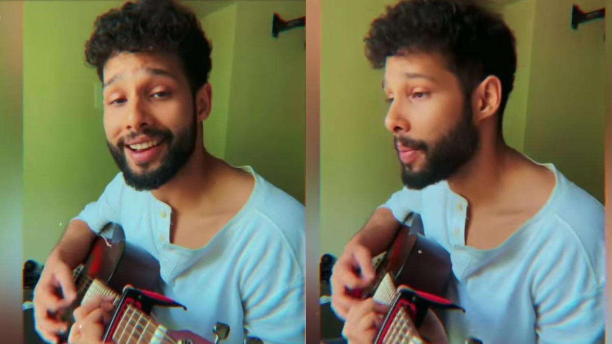 Siddhant Chaturvedi shares video singing motivational song to uplift ...