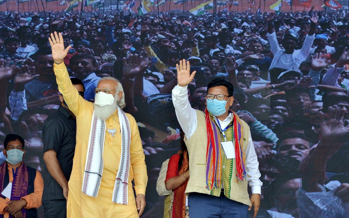 Assam polls: At Baksa rally, PM Modi urges militants to join mainstream