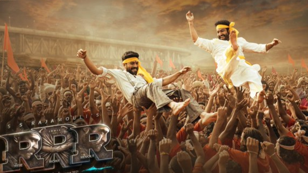 As Gudi Padwa treat, RRR makers release new poster featuring Ram Charan, Jr NTR