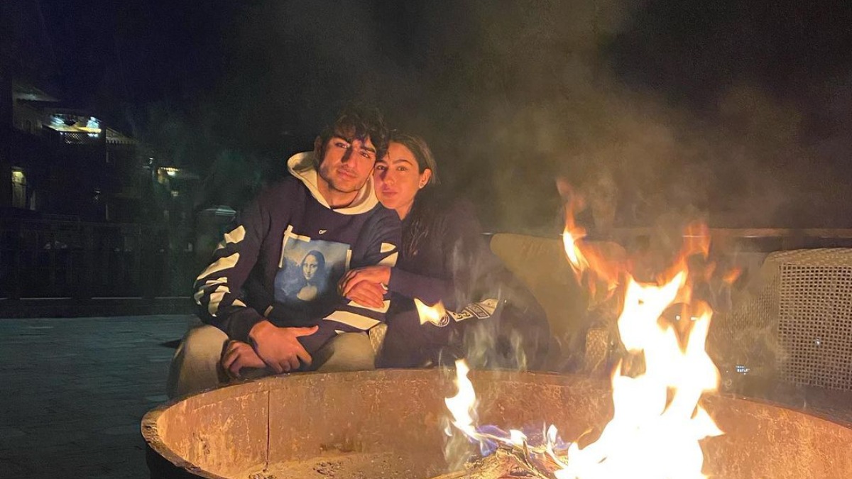 Sara Ali Khan shares memories from her Kashmir trip with brother Ibrahim