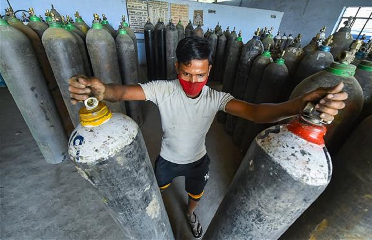 Doorstep refill of oxygen cylinder in Haryana