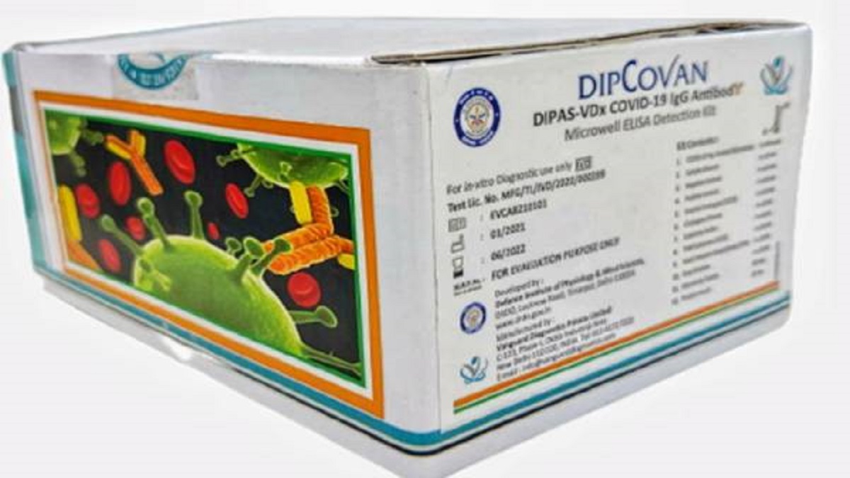 DRDO develops Covid-19 antibody detection kit 'DIPCOVAN'