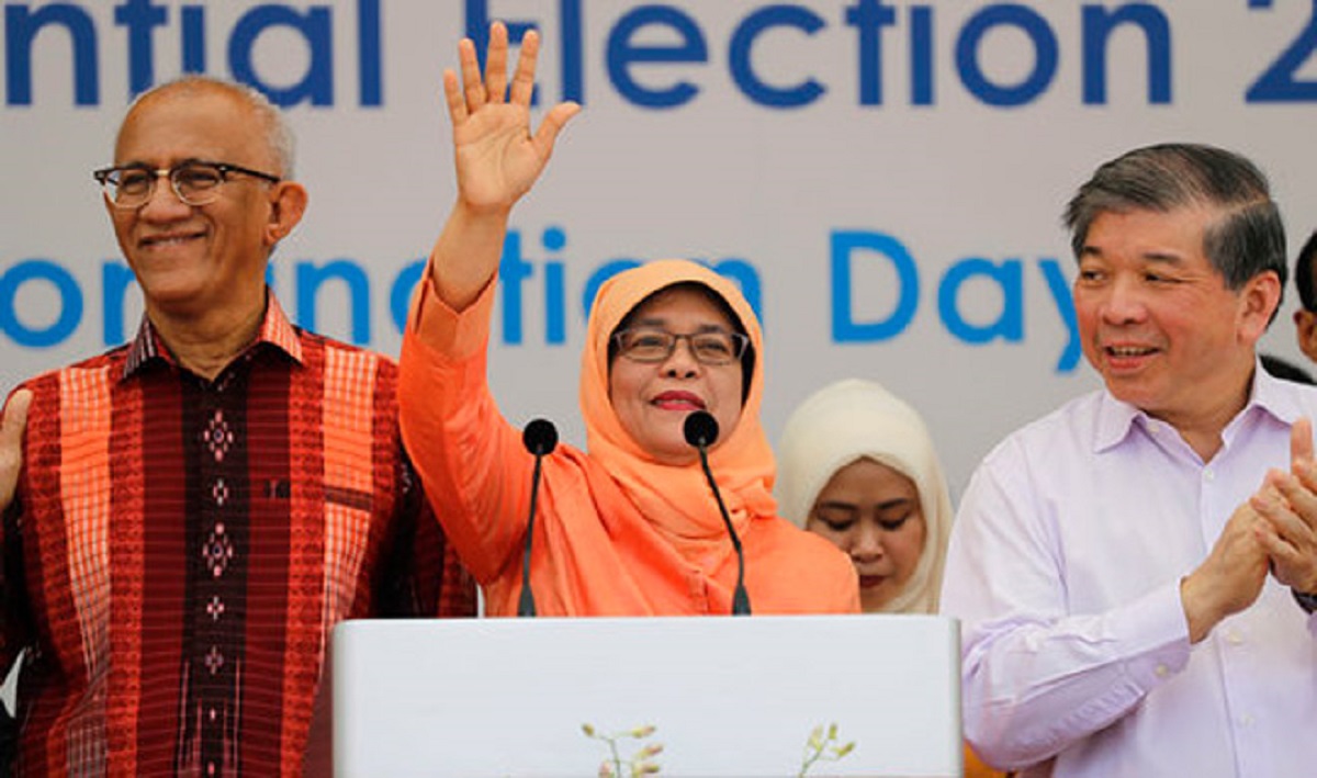 Singapore president expresses concern about online poll sexualising female Muslim teachers