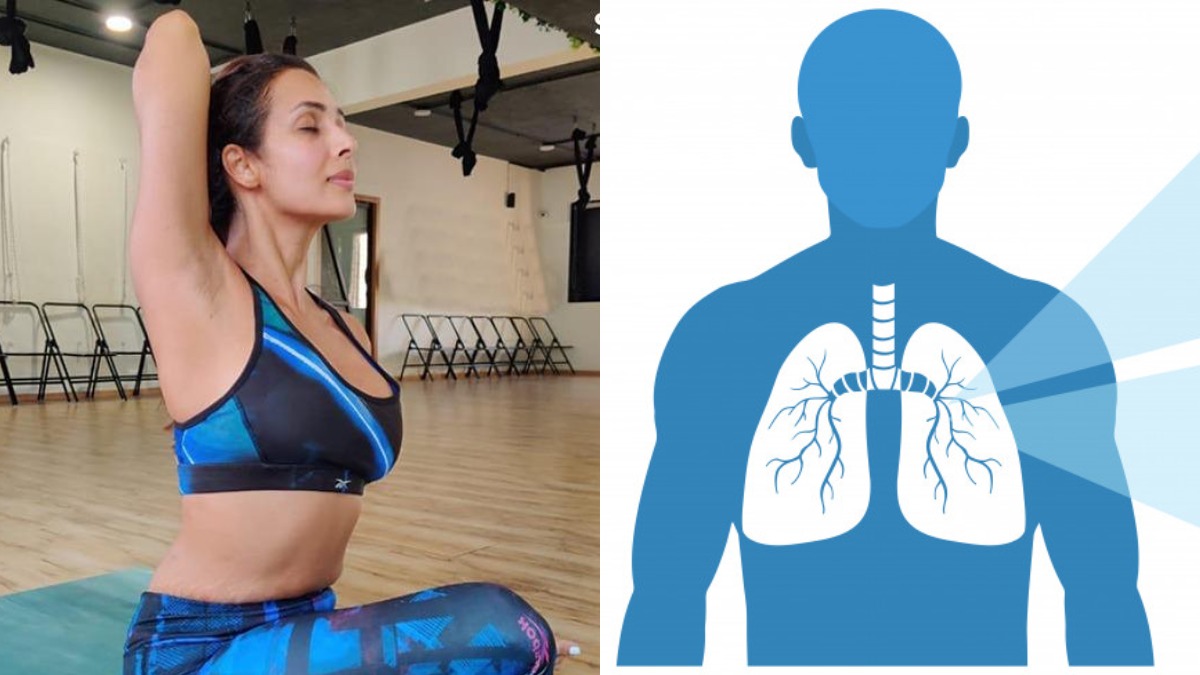 VIDEO: Here's a test by Malaika Arora to check if your lungs are healthy  while sitting at home | Home News – India TV