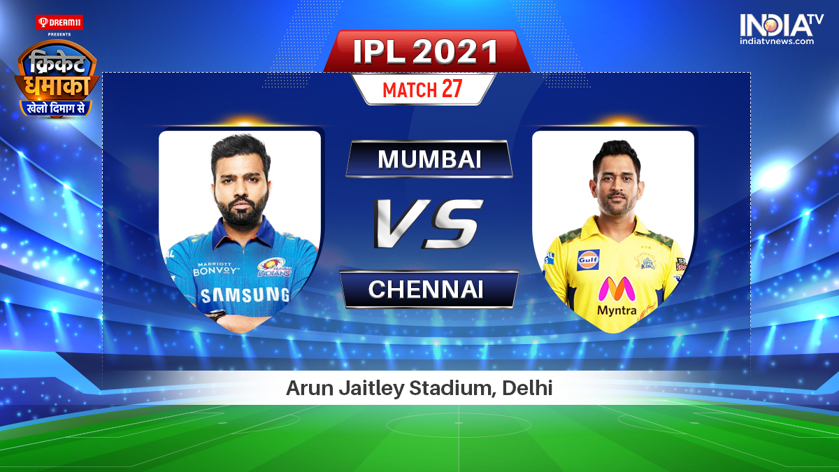 Live IPL 2021 Match MI vs CSK Where to Watch Mumbai Indians vs Chennai Super Kings Live Online Cricket News