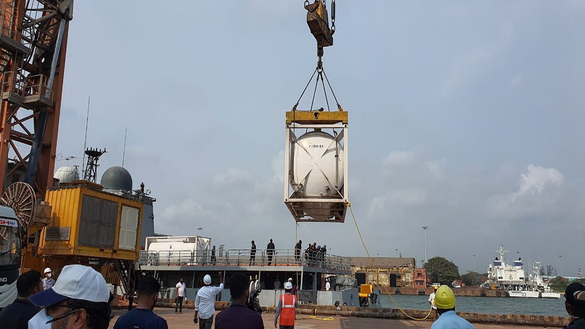 Operation Samudra Setu-II: India receives 54 tonnes of liquid oxygen from Bahrain