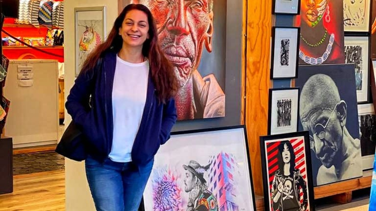 Juhi Chawla shares pic from colourful street in Cape Town, calls it 'a creative high'
&nbsp;