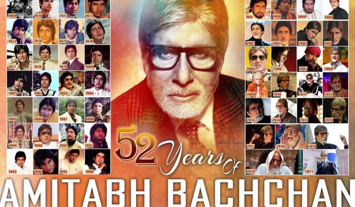 Amitabh Bachchan celebrates 52 years in Bollywood industry, says 'still wondering how it all went by'