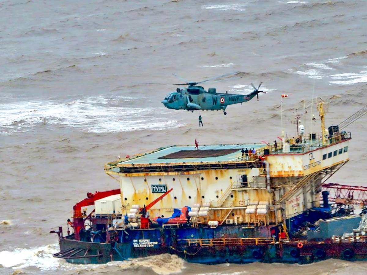 Cyclone Tauktae: 26 still missing, Navy deploys diving teams to look for bodies