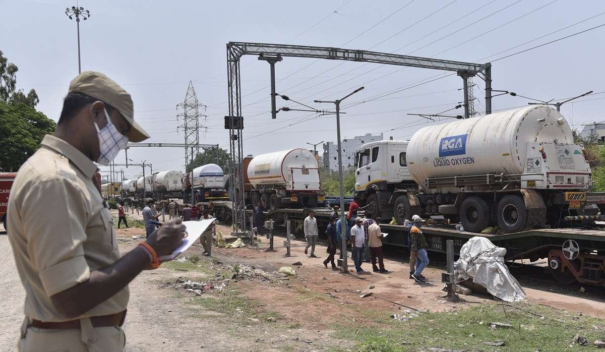 Oxygen Express delivers 2114.21 MT Liquid Medical Oxygen to Kerala, Tamil Nadu