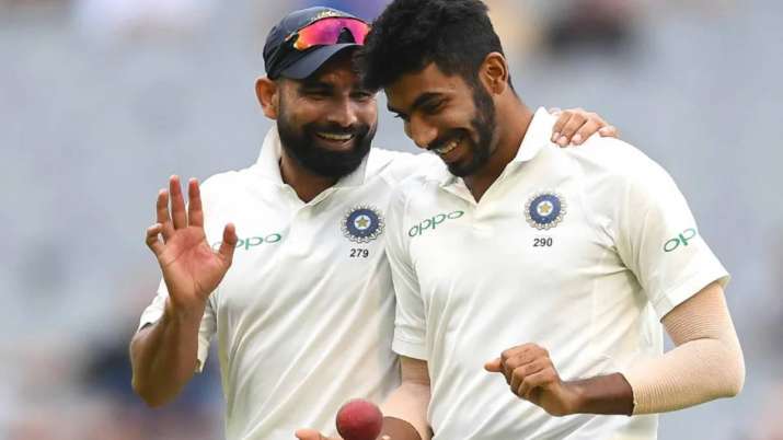 Mohammed Shami and Jasprit Bumrah Mohammed Shami and Jasprit Bumrah