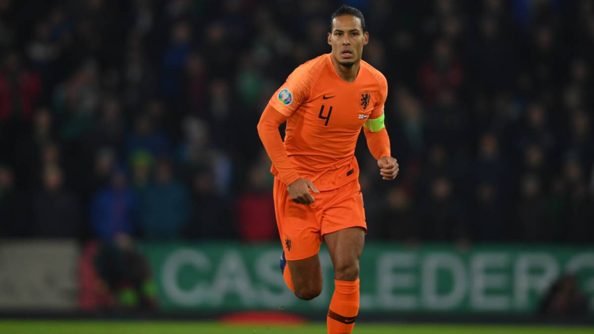 Netherlands defender Virgil van Dijk out of next month's European