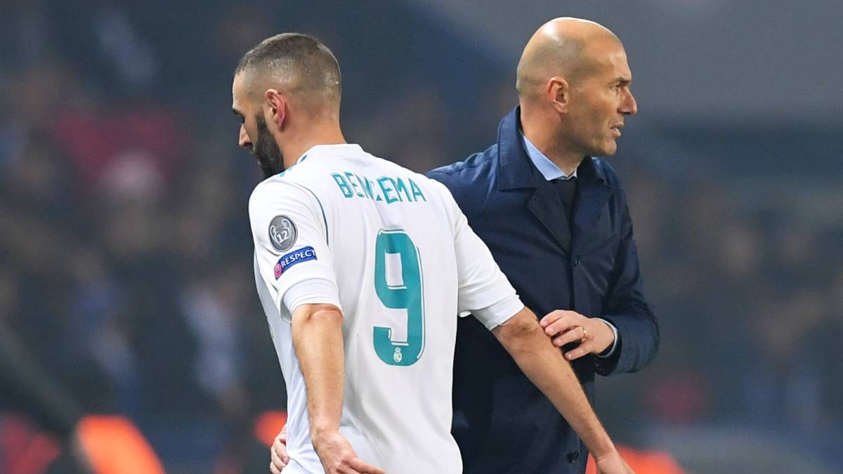 Zidane will not leave Real Madrid, says Karim Benzema