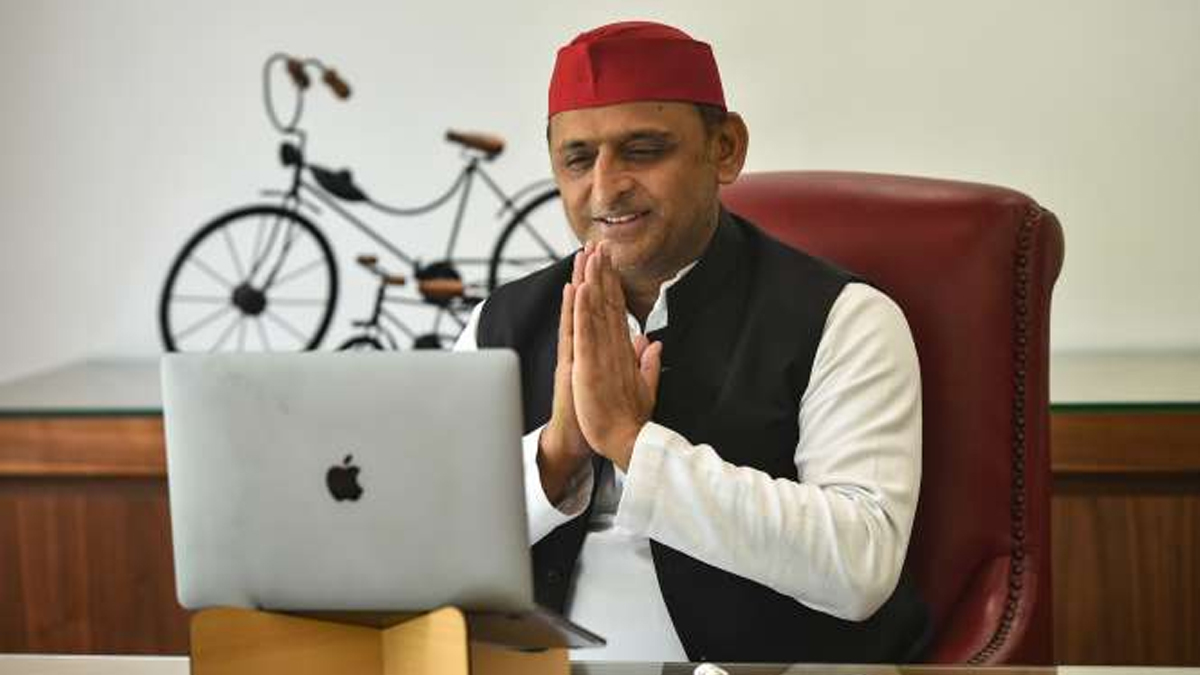 Akhilesh Yadav busy in &#39;work from home&#39;: BJP | India News – India TV