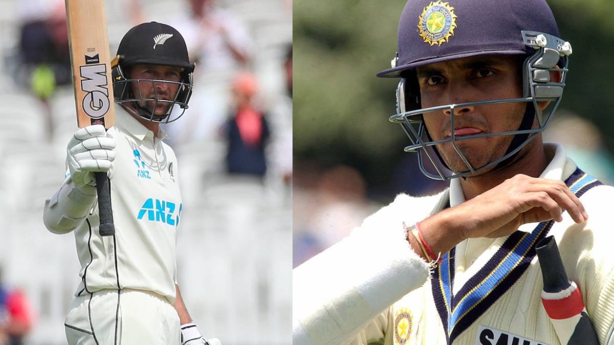 New Zealand's latest batting sensation Devon Conway tracing Sourav Ganguly's path literally