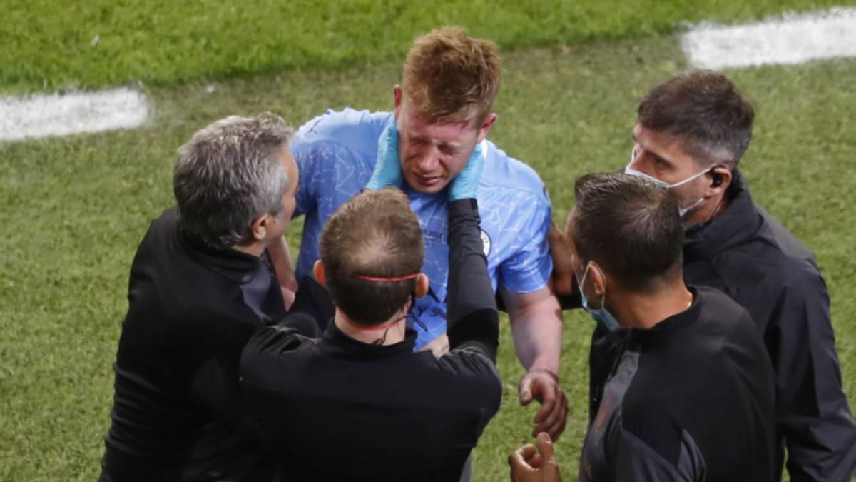 Kevin De Bruyne joins up with Belgium squad for Euro 2020 after surgery