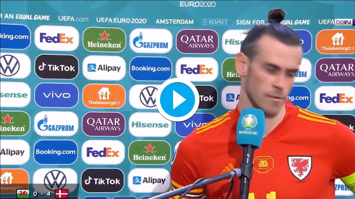 Watch: Gareth Bale walks out of Euro 2020 interview when asked about Wales retirement