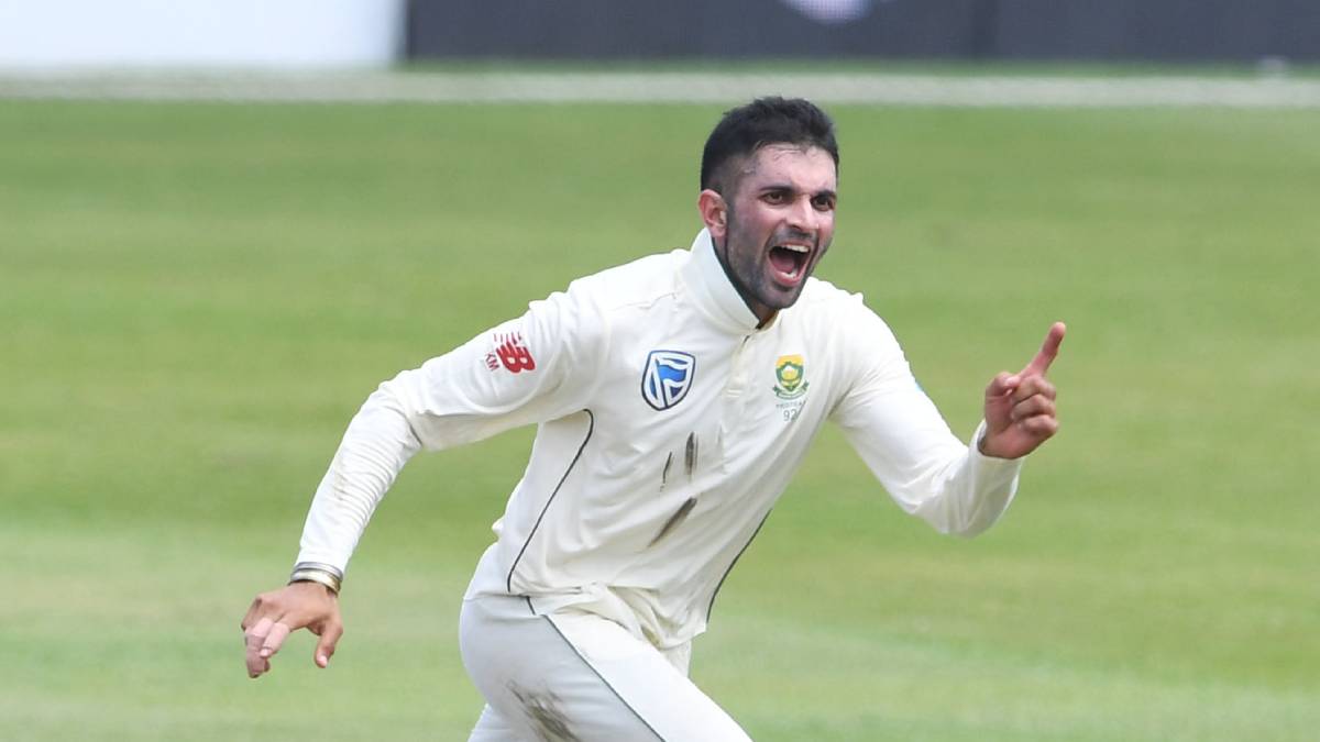 WI vs SA, 2nd Test | Keshav Maharaj becomes first South African bowler to take hat trick in 60 years