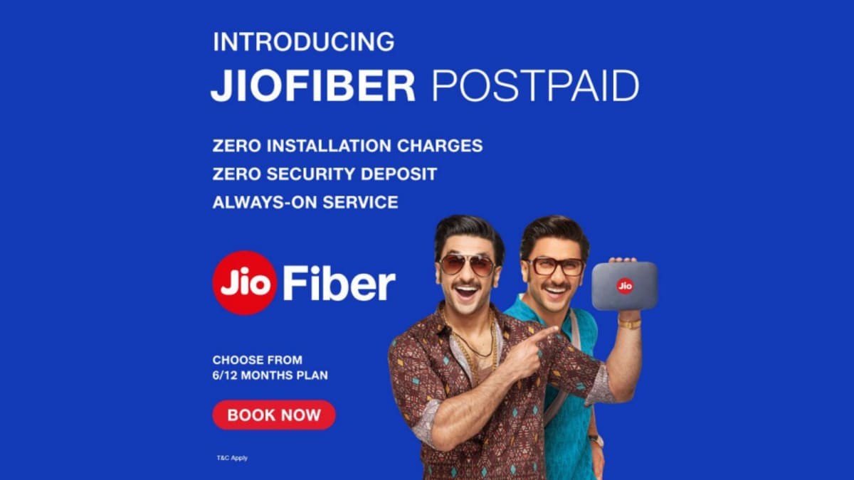 Jio to start Jiofiber postpaid service from June 17; installation free