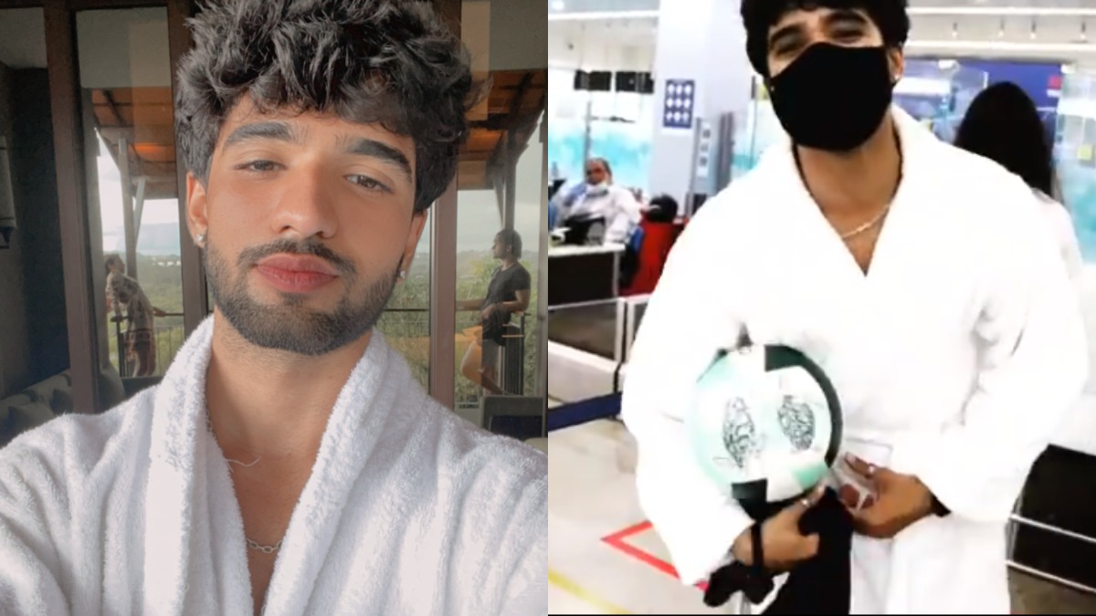 'Kumkum Bhagya' fame Zeeshan Khan stopped at airport for arriving in bathrobe&nbsp;