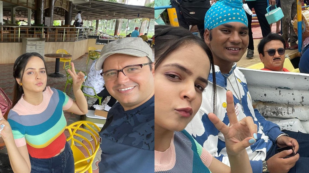 Taarak Mehta Ka Ooltah Chashmah: Palak Sindhwani aka Sonu shares BTS pics as show's outdoor schedule wraps up