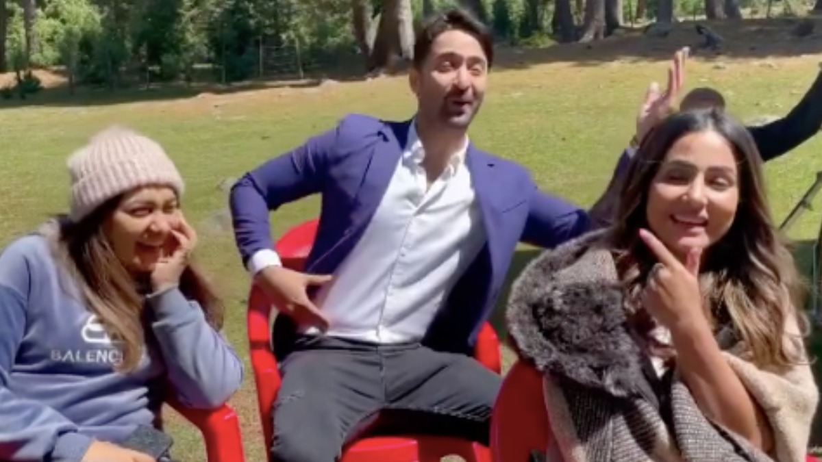 Hina Khan calls Shaheer Sheikh ‘Farzi Kashmiri’ in this funny video | WATCH