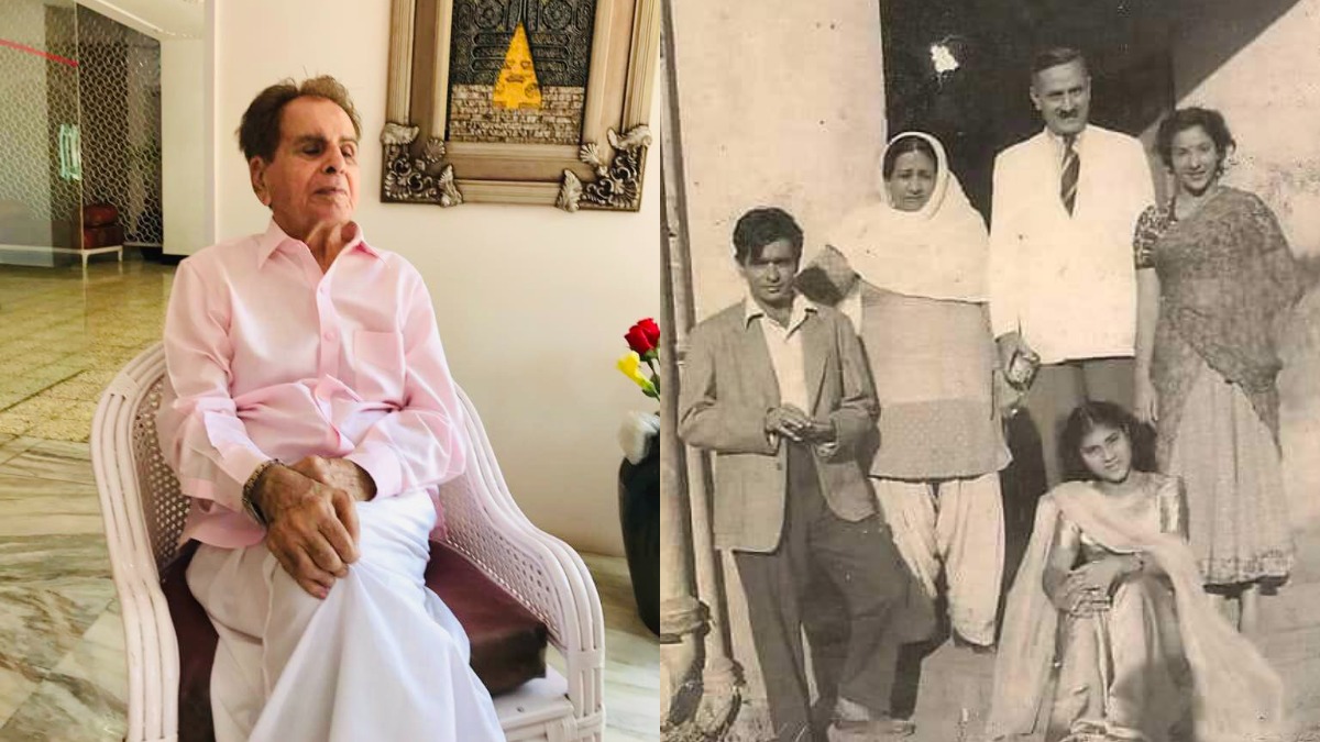 Dilip Kumar shares rare throwback pic with Nargis