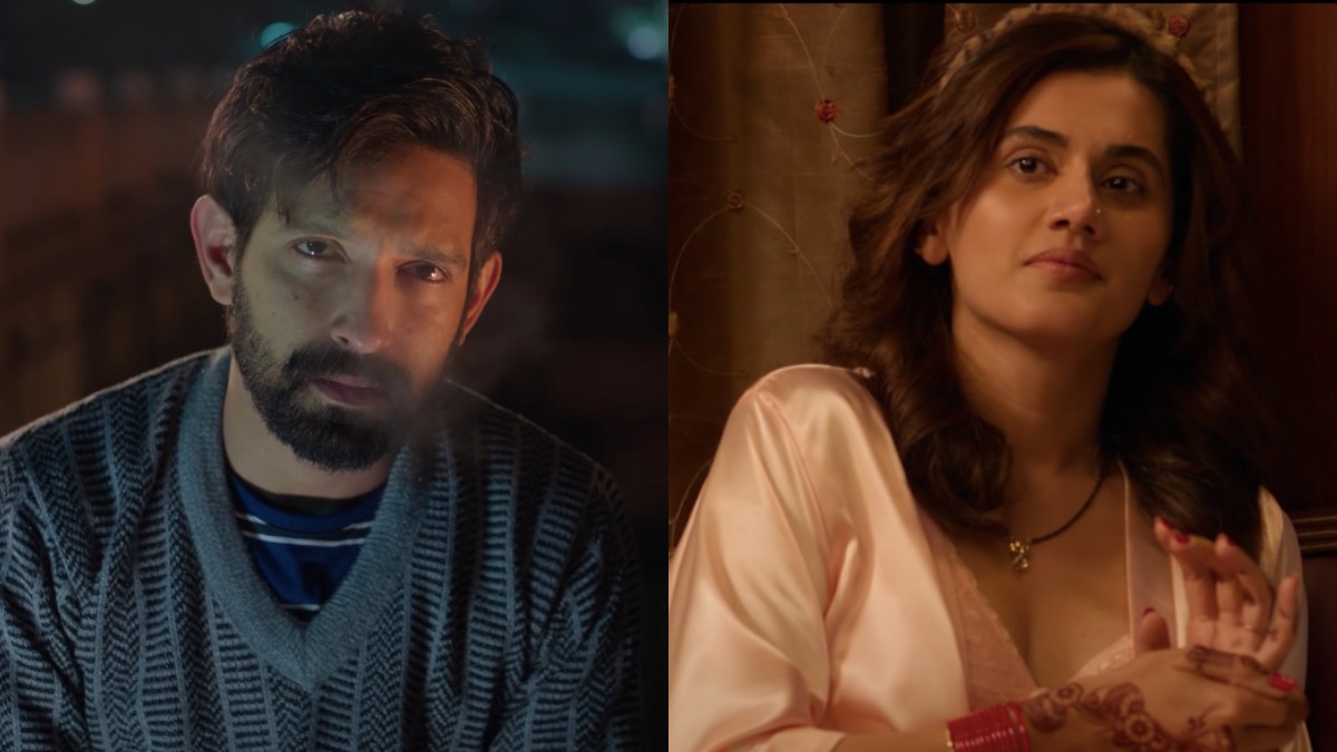 Haseen Dillruba Teaser Taapsee Pannu Vikrant Massey Starrer Is Rollercoaster Ride Full Of Love