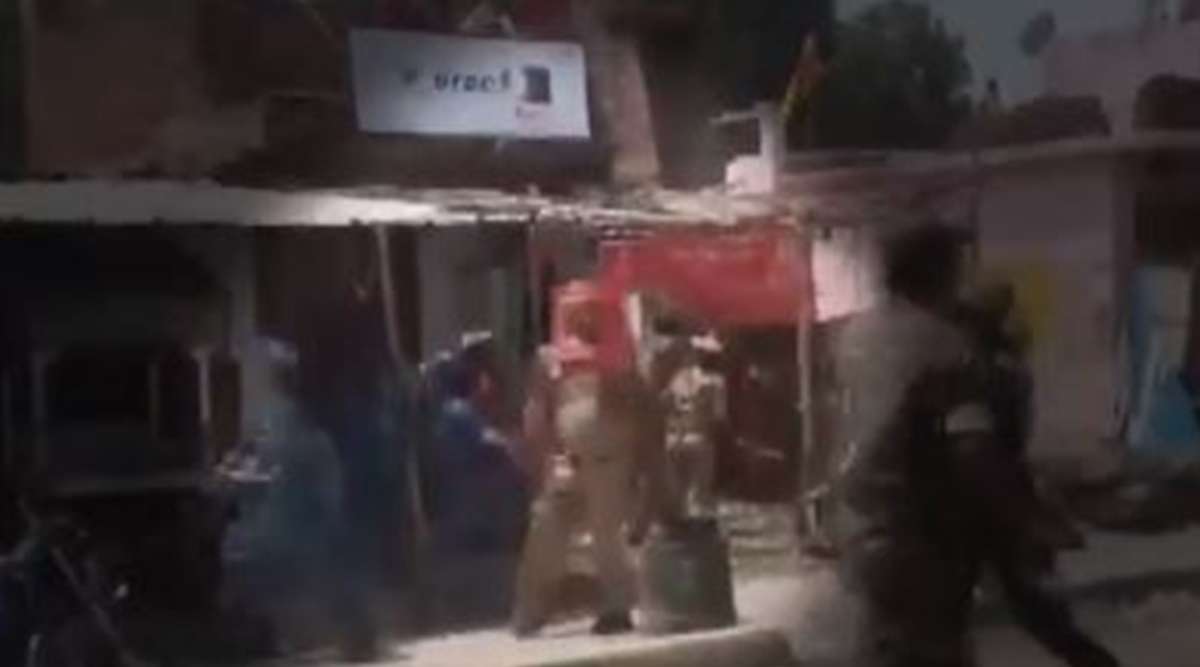 UP DGP orders probe as cops use chair, basket as riot gear