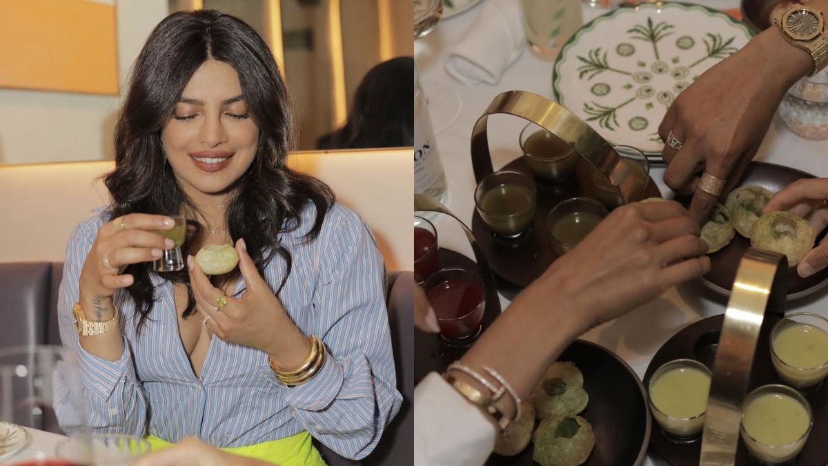 1200px x 675px - Priyanka Chopra goes 'desi' as she gorges on gol-gappas during her first  visit to New York restaurant Sona PICS | Celebrities News â€“ India TV