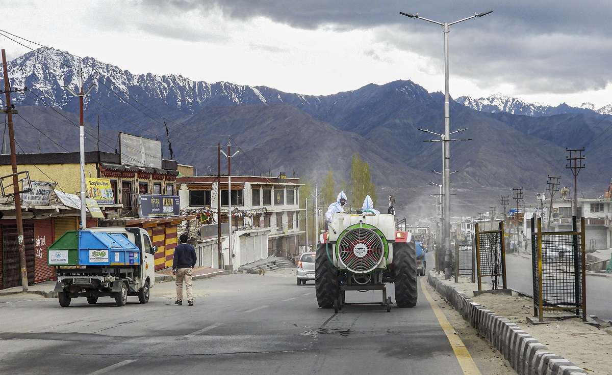 Gradual unlock in Leh to start from June 7 amid dip in new Covid cases