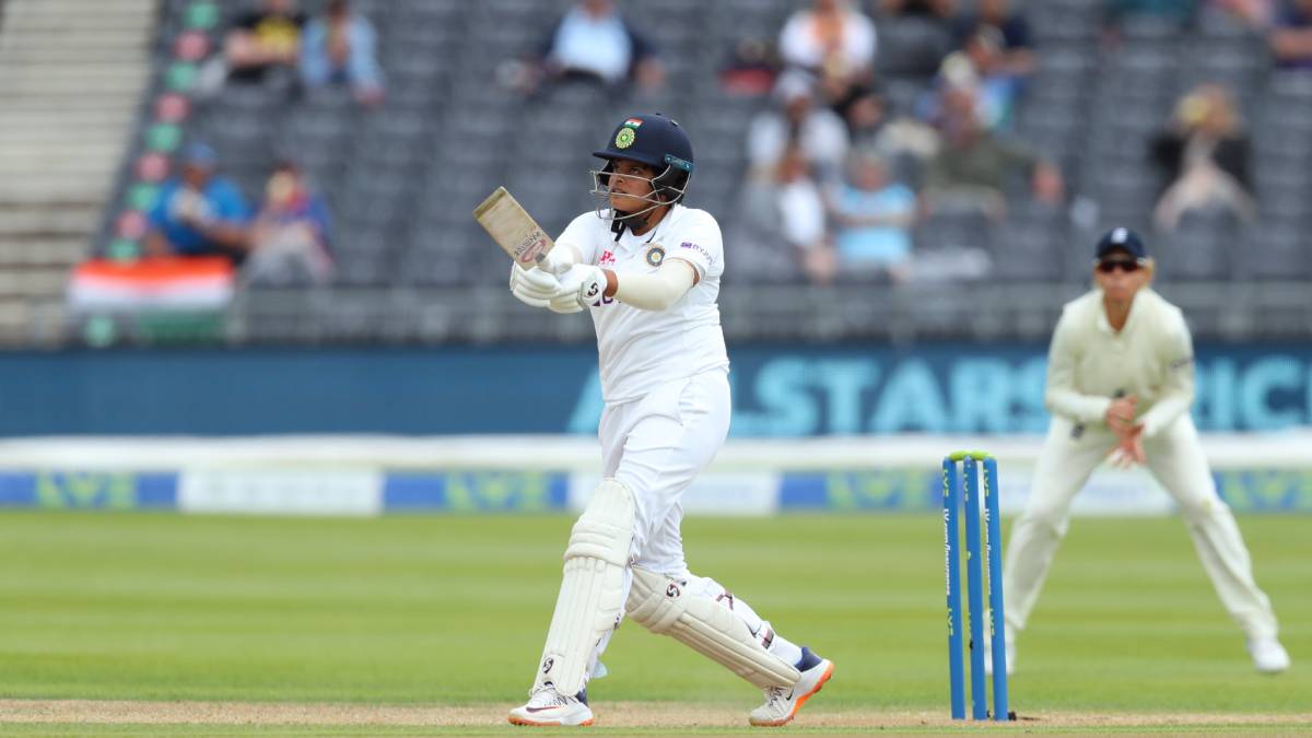 ENG W vs IND W: India collapse after Shafali Verma's record-breaking innings; end Day 2 on 187/5