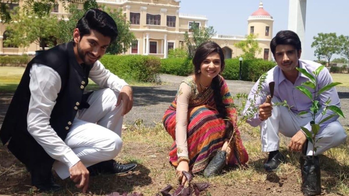 TV actors planting trees on&nbsp;World Environment Day