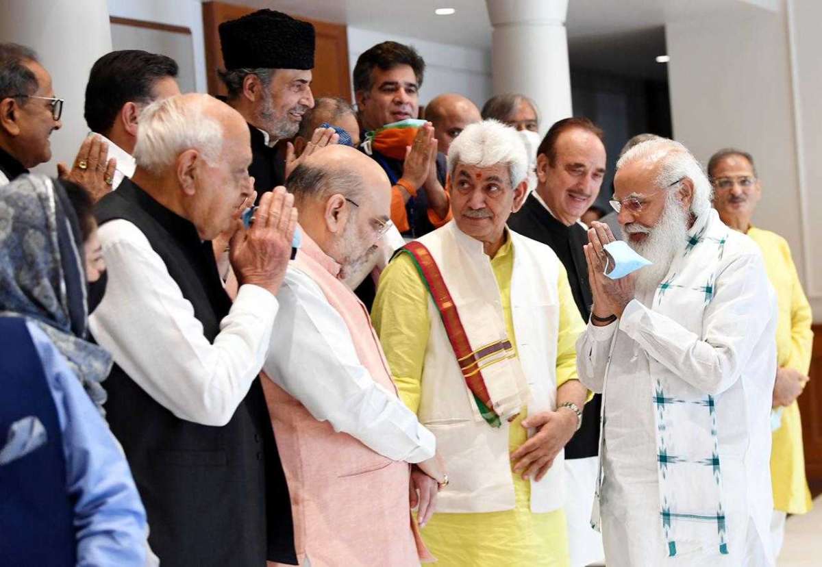 'Political differences aside, everyone must work in national interest': PM at J-K meet | Top Points