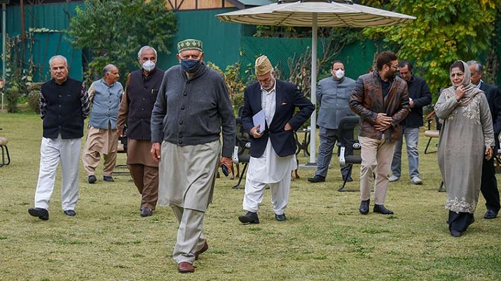 PAGD leaders meet in Srinagar, first time after PM's all-party meeting on J&K