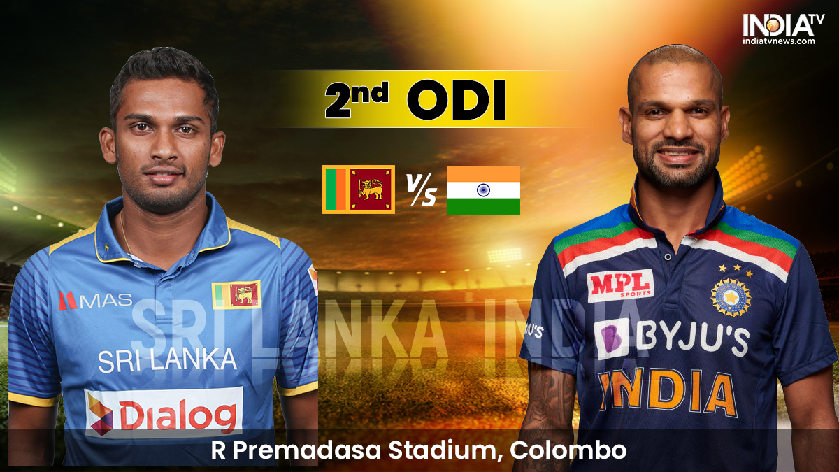 Live Streaming Sri Lanka vs India 2nd ODI How to Watch SL vs IND Live Online on SonyLIV Cricket News