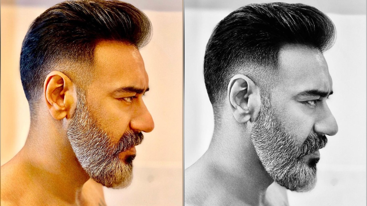 Ajay Devgn surprises fans with new haircut after salt & pepper look | PICS  | Celebrities News – India TV