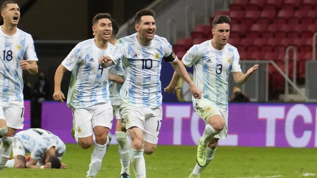Argentina vs brazil copa américa final