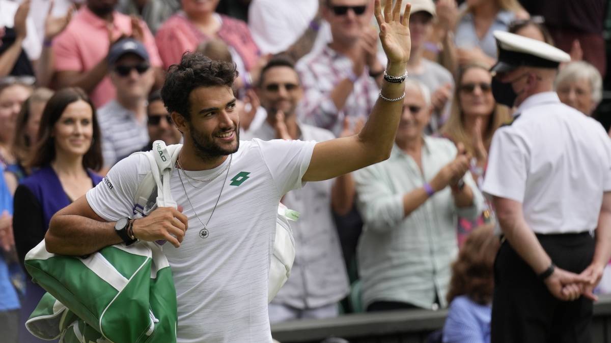 Italy's Matteo Berrettini&nbsp;