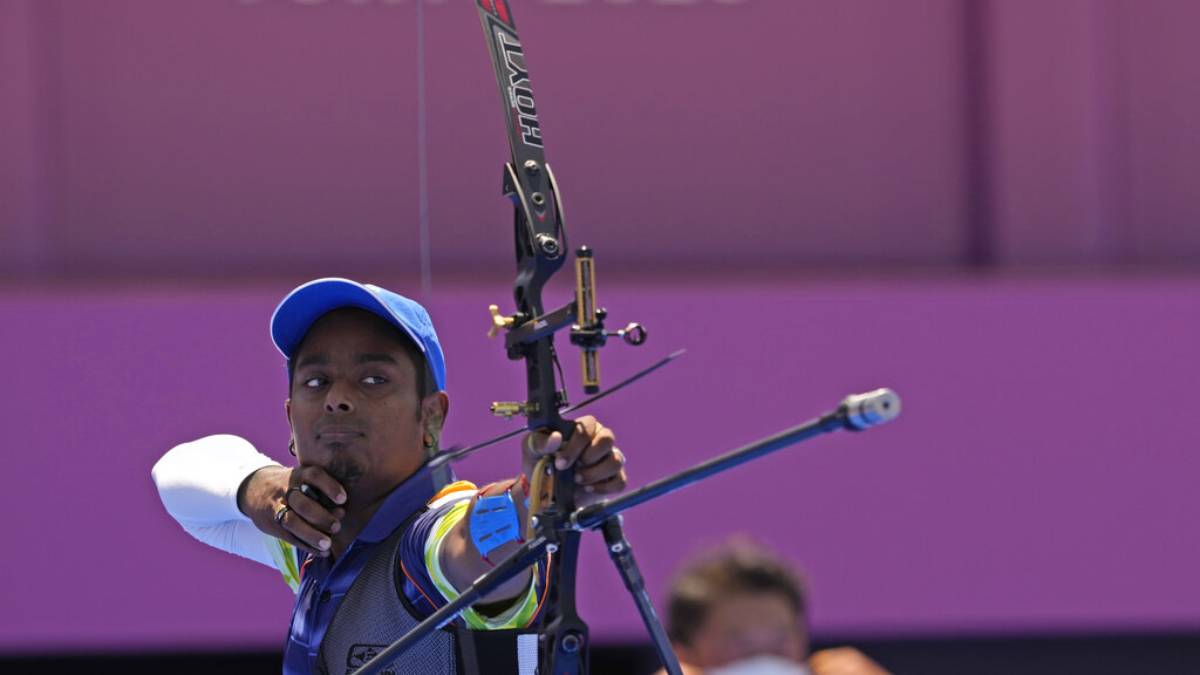 Archery: Atanu Das defeats Korea's two-time Olympic champion, advances to Round of 16