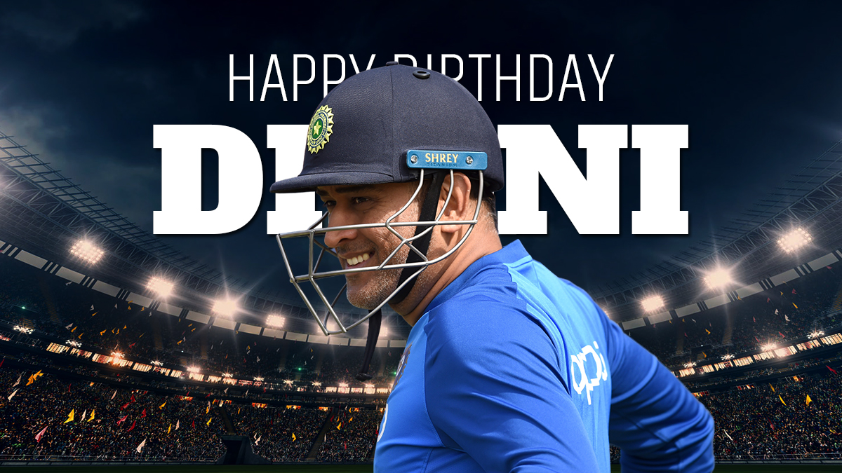 Happy Birthday MS Dhoni: India's beloved 'Captain Cool' turns 40 ...