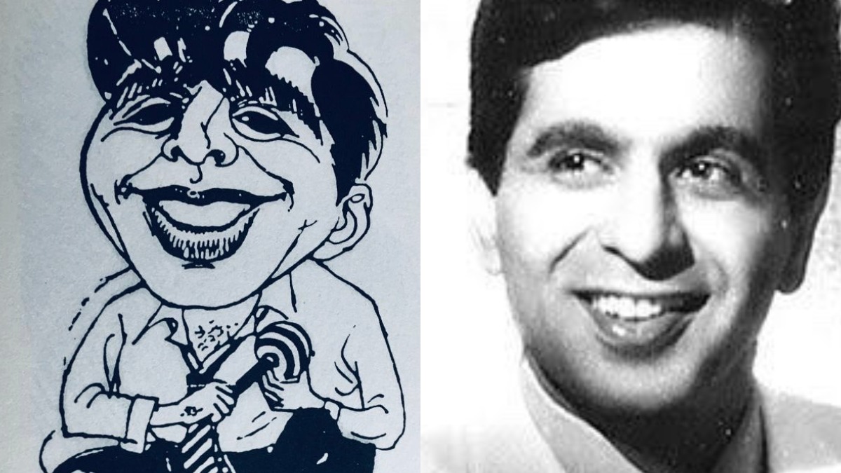 Dilip Kumar's sketch made by legendary filmmaker Satyajit Ray goes viral;  fans call it 'awesome' | Trending News – India TV