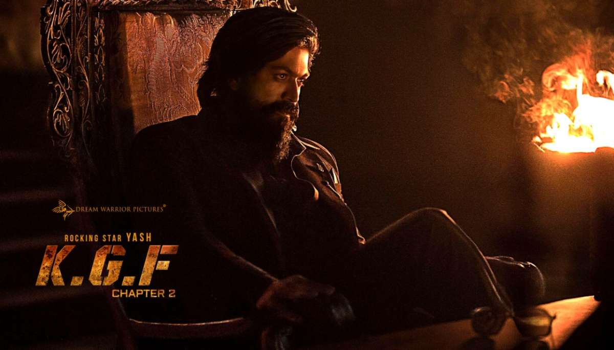 KGF Chapter 2: Yash's intense look in new poster leaves fans intrigued |  Celebrities News – India TV