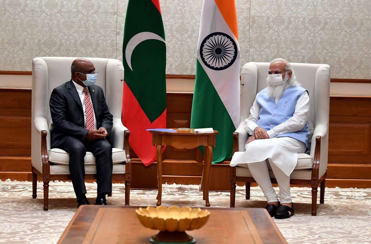 UN General Assembly President-elect Abdulla Shahid meets PM Modi