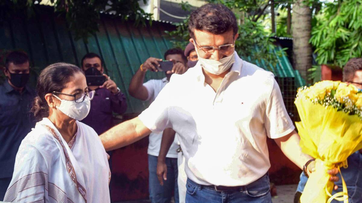 Sourav Ganguly turns 49: West Bengal CM Mamata Banerjee visits ex-India skipper at his residence | See pics