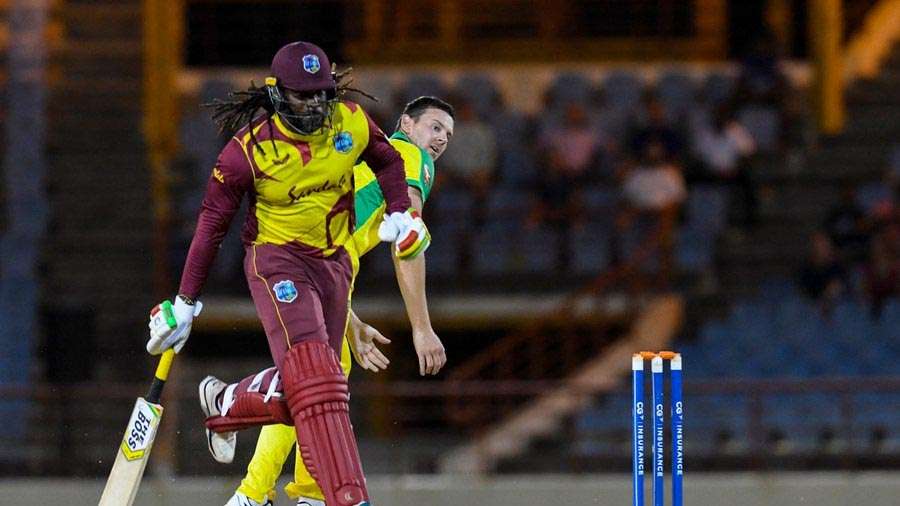 Chris Gayle's 67 helps West Indies secure T20I series against Australia