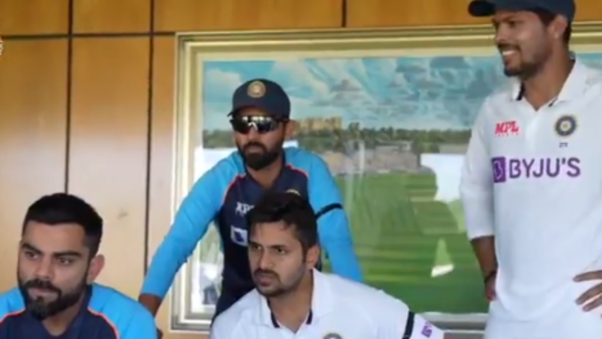 Watch: Indian Test squad celebrates ODI side's terrific win over Sri Lanka in second game