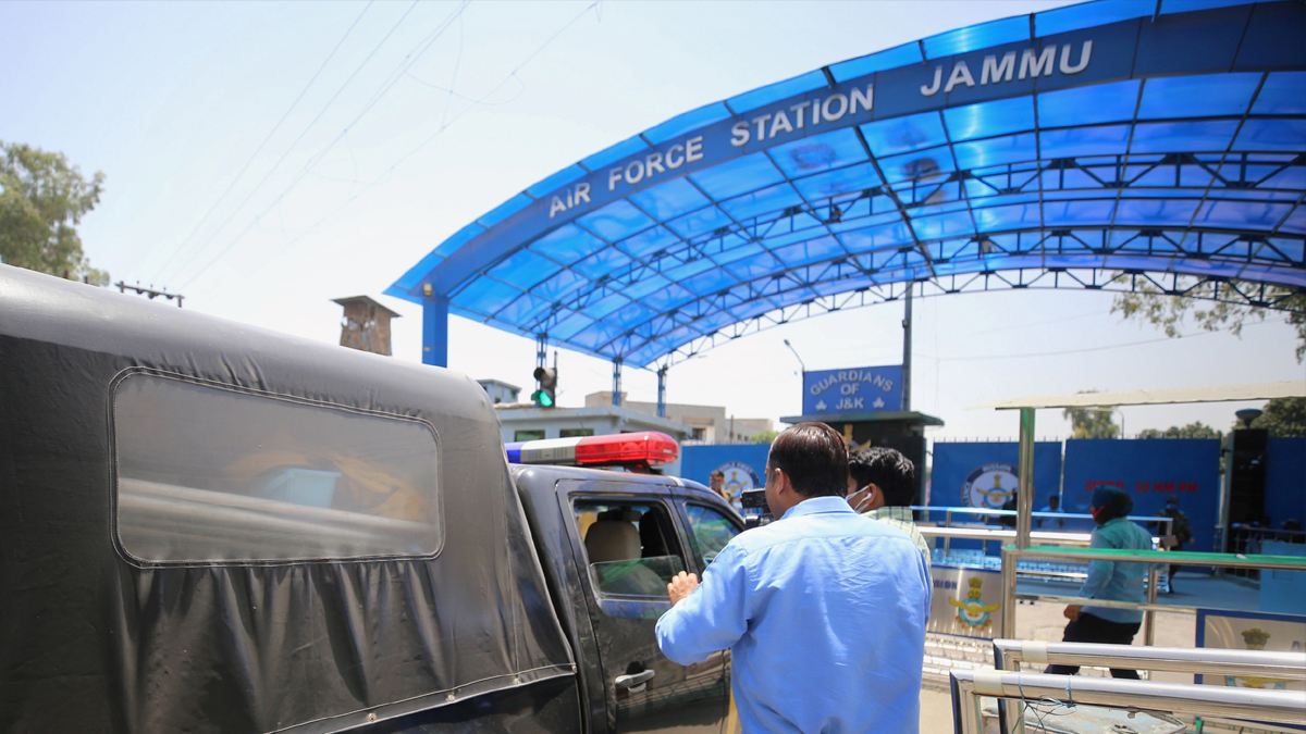 Drone again spotted hovering near Jammu Air Force Station, security agencies on alert