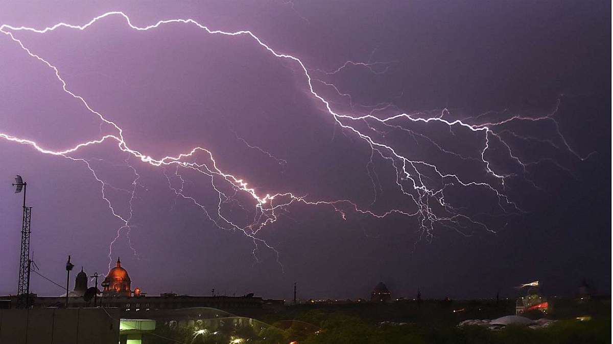 Monsoon rains lightning death toll uttar pradesh rajasthan imd rainfall  delhi weather update | India News – India TV